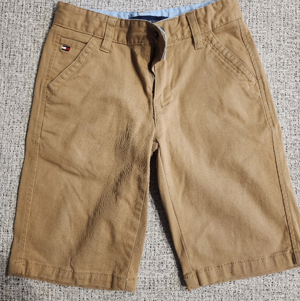 Tommy Hilfiger boys khaki shorts